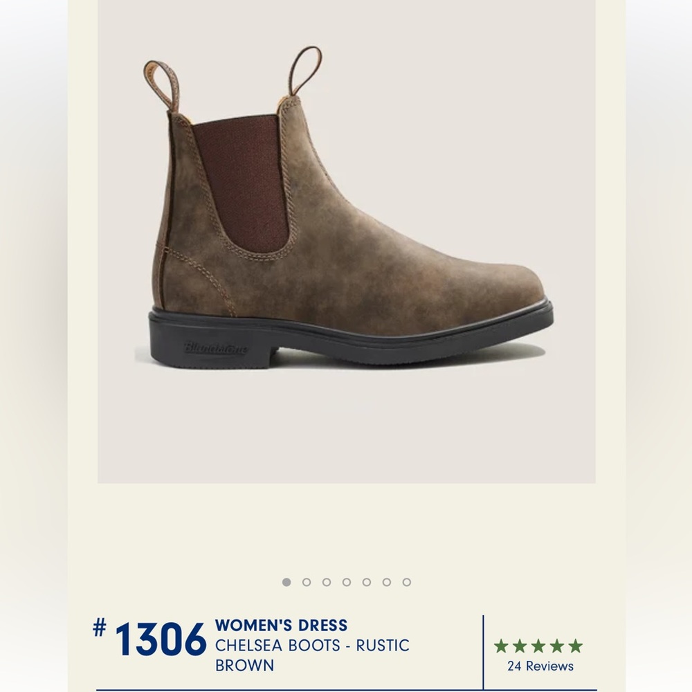 Women’s blundstone boots.